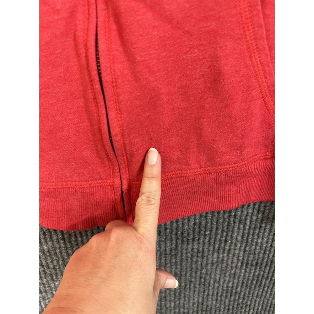 Local Pride By Todd Snyder Full Zip Hoodie Sweatshirt Women XL San Francisco Red - Picture 5 of 13